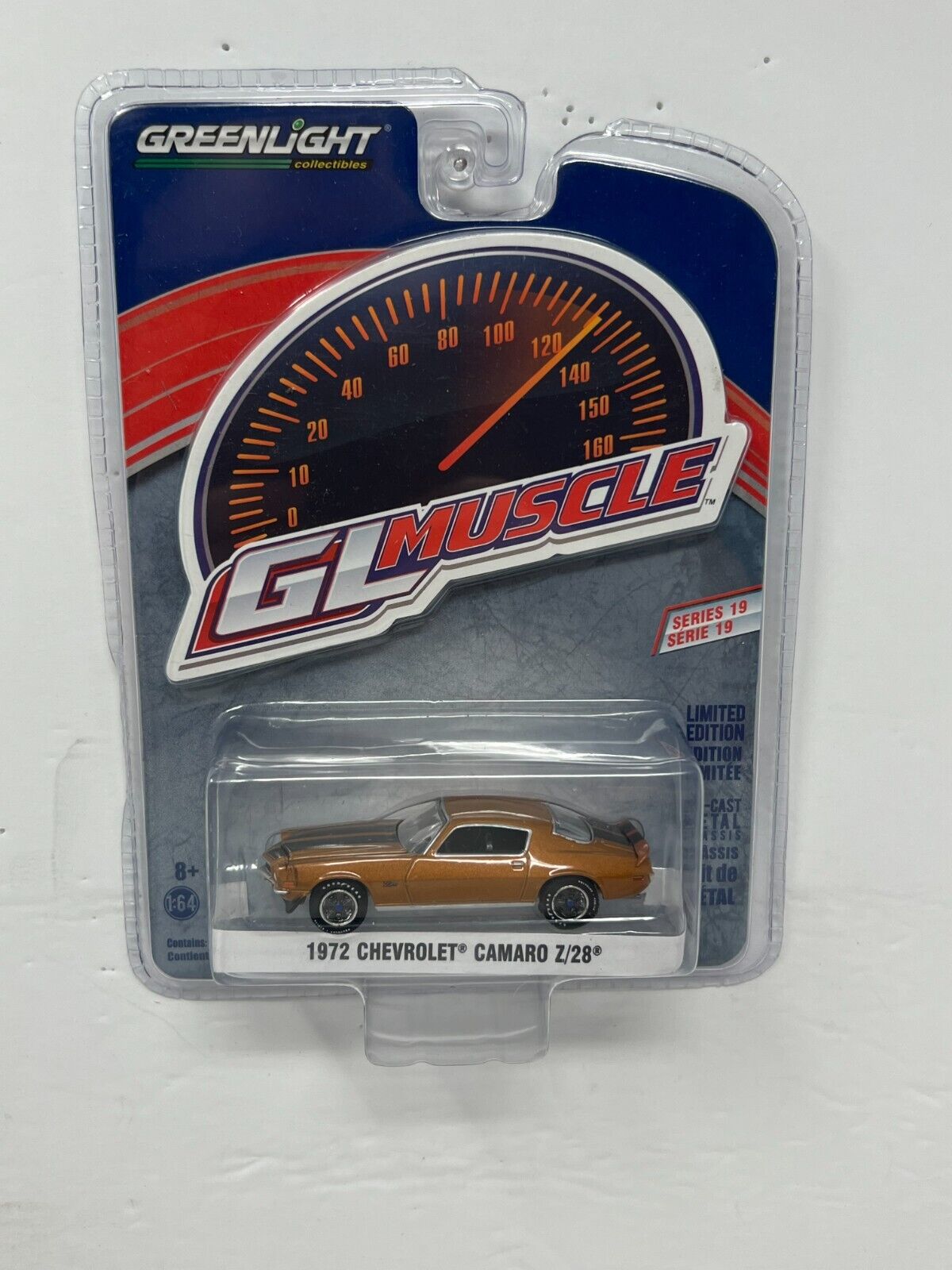 Greenlight GL Muscle 1972 Chevrolet Camaro Z/28 1:64 Diecast