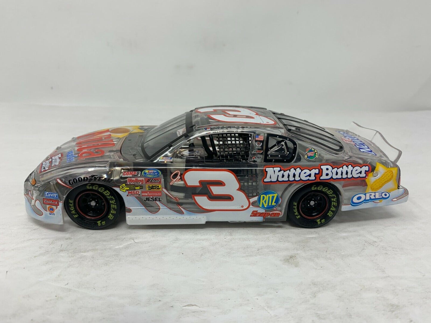Action Nascar #3 Dale Earnhardt Jr. Nilla Wafers Clear 2002 Chevy 1:24 Diecast