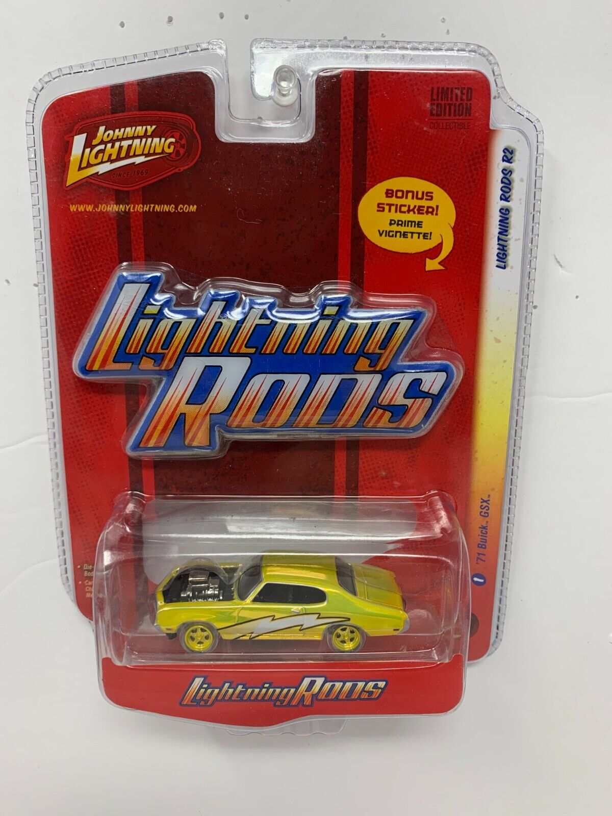 Johnny Lightning Lightning Rods '71 Buick GSX 1:64 Diecast