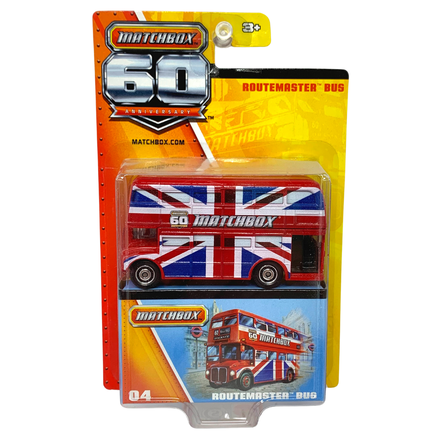 Matchbox 60th Anniversary Routemaster Bus 1:64 Diecast