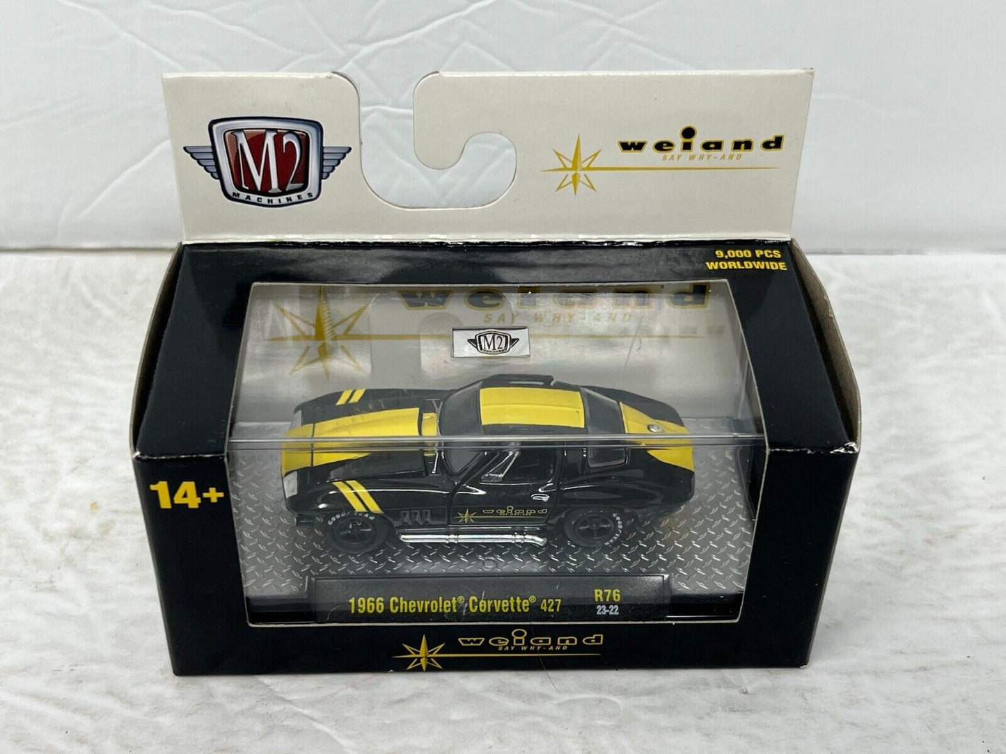 M2 Machines Weiand 1966 Chevrolet Corvette 427 1:64 Diecast