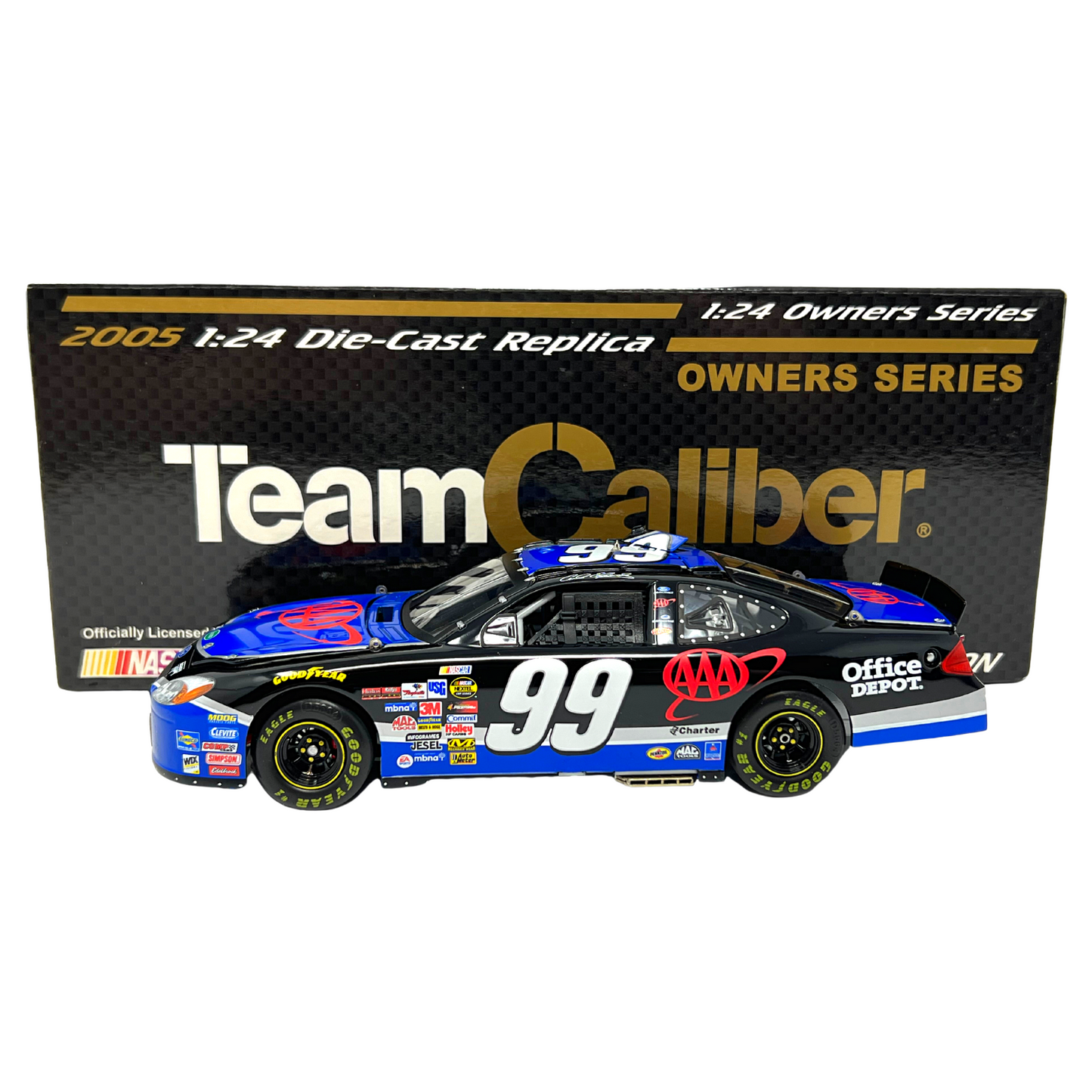 Team Caliber Owners Nascar #99 Carl Edwards AAA 2005 Ford Taurus 1:24 Diecast