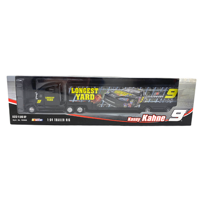 Winner's Circle #9 Longest Yard Kasey Kahne Transport Hauler 1:64 Diecast