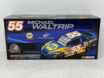 Action Nascar #55 Michael Waltrip NAPA 2008 Camry 1:24 Diecast AUTOGRAPHED