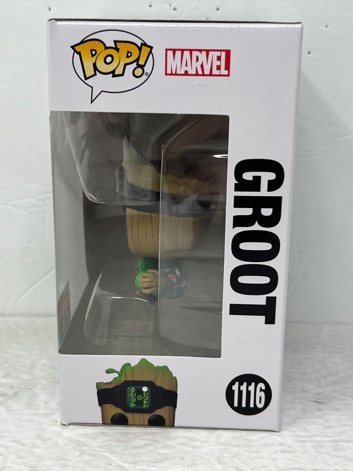 Funko Pop! Marvel Studios I Am Groot #1116 Groot '22 Fall Convention Bobble-Head
