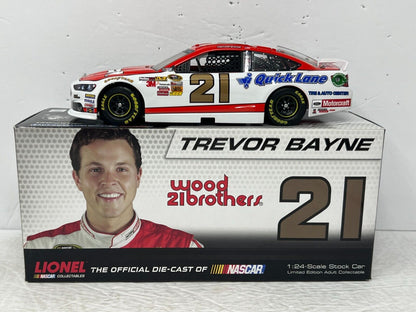 Lionel Nascar #21 Trevor Bayne Motorcraft Quicklane 2013 Ford Fusion 124 Diecast