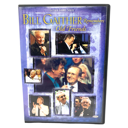 Bill Gaither Remembers Old Friends (DVD, 2006) Music Concert Good Condition!!!