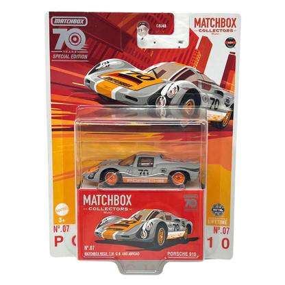 Matchbox Collectors Porsche 910 1:64 Diecast