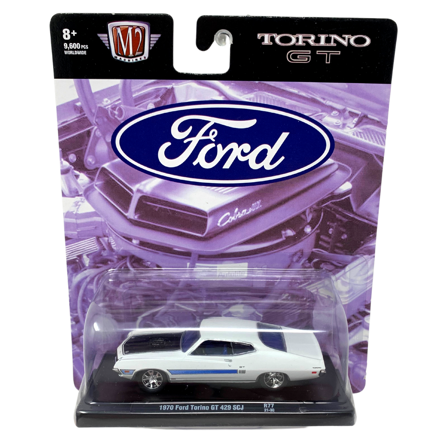 M2 Machines Ford 1970 Ford Torino GT 429 SCJ R77 1:64 Diecast