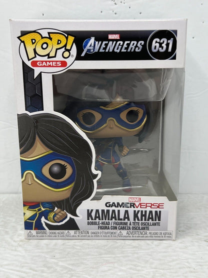 Funko Pop! Games Marvel Avengers Gamerverse #631 Kamala Khan Bobble-Head Vaulted