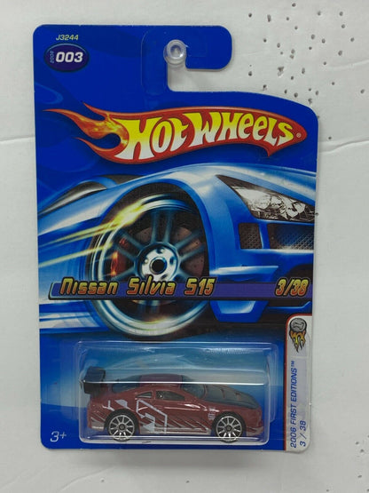 Hot Wheels 2006 First Editions Nissan Silvia S15 1:64 Diecast