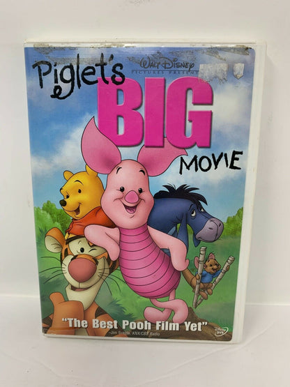 Disney Piglets Big Movie (DVD, 2003) Good Condition!!!