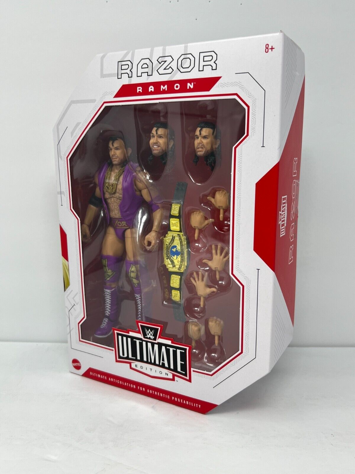 WWE Razor Ramon Ultimate Edition Series 16 Chase Action Figure with Belt Mattel Toys