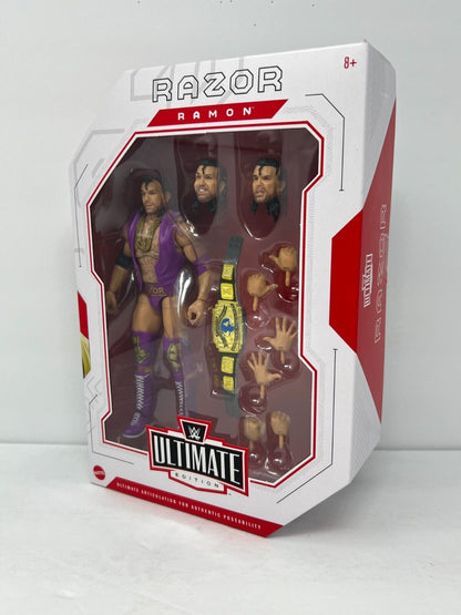 WWE Razor Ramon Ultimate Edition Series 16 Chase Action Figure with Belt Mattel Toys