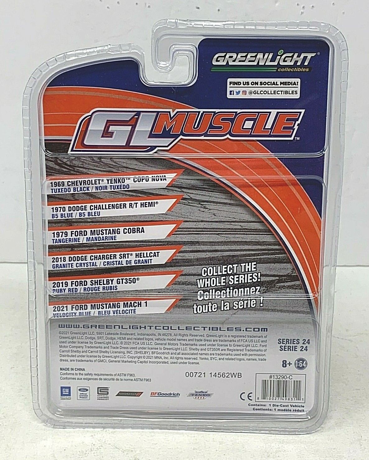 Greenlight GL Muscle Series 24 1979 Ford Mustang Cobra 1:64 Diecast