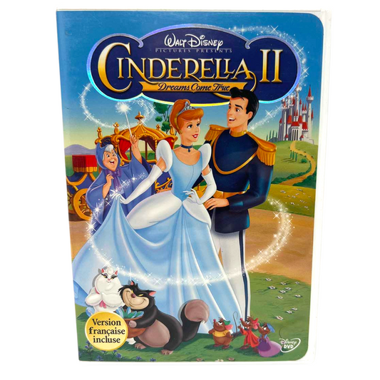 Disney Cinderella II 2: Dreams Come True (DVD, 2002) Good Condition!!!