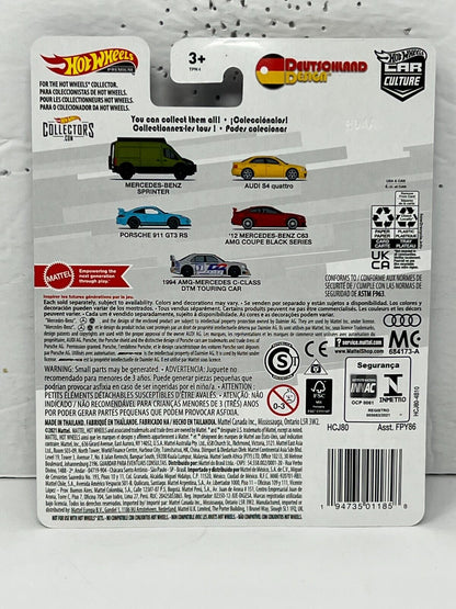 Hot Wheels Premium Deutschland Design 1994 AMG-Mercedes DTM Car 1:64 Diecast