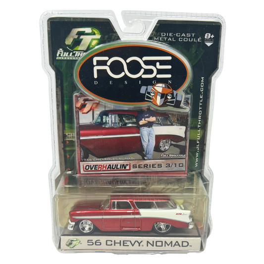 JL Full Throttle Foose Design Overhaulin' Series 1956 Chevy Nomad 1:64 Diecast