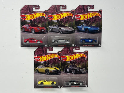 Hot Wheels Japanese Classics JDM Walmart Exclusive 164 Diecast Complete Set of 5