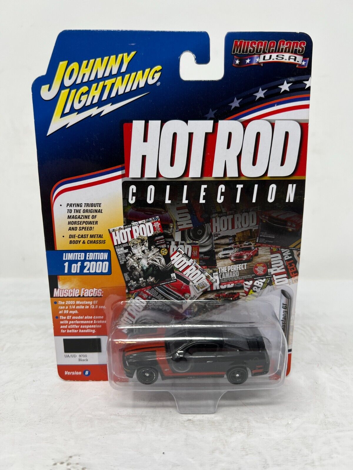 Johnny Lightning Hot Rod Collection 2005 Ford Mustang GT 1:64 Diecast