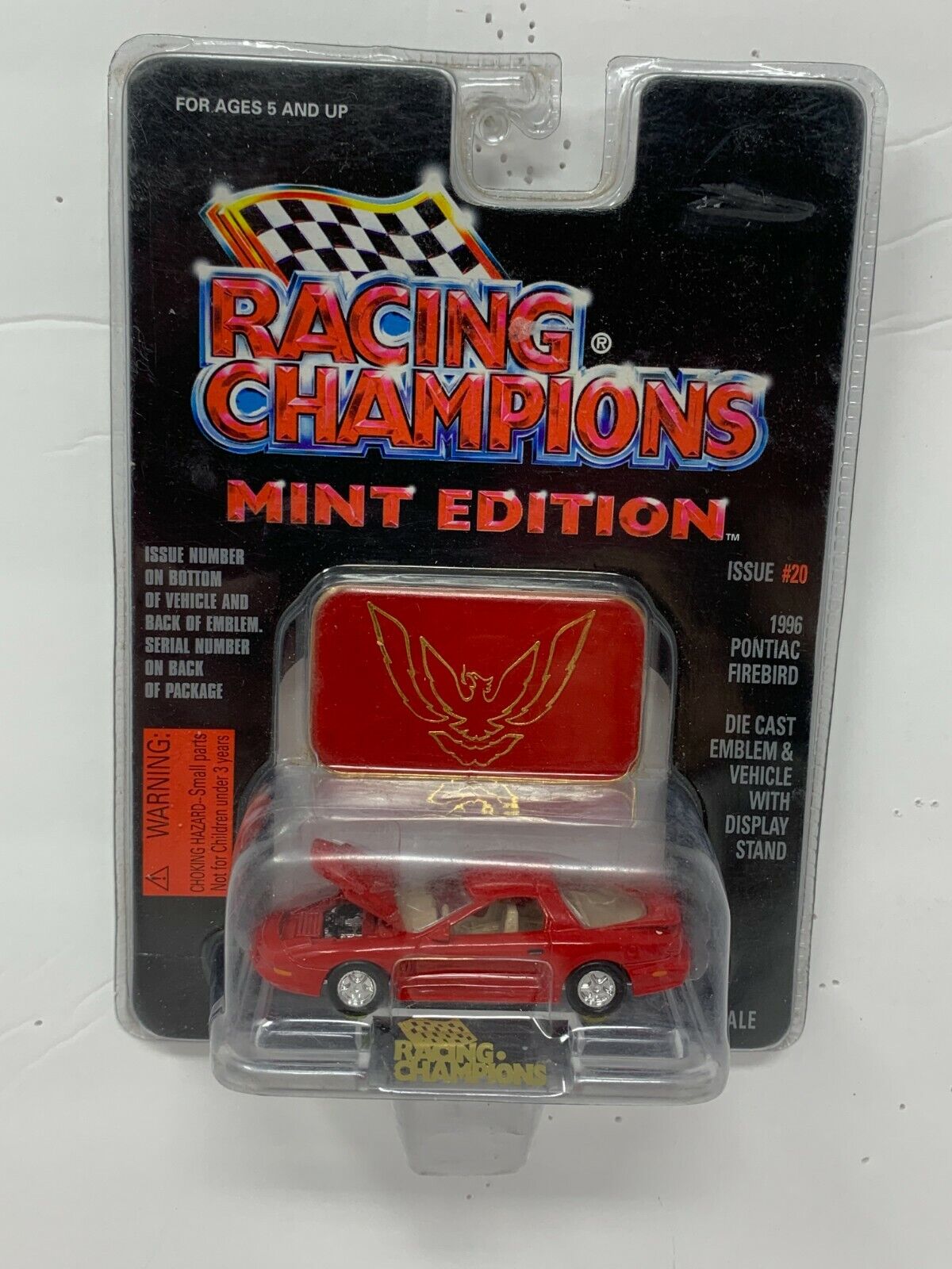 Racing Champions Mint Edition Issue #20 1996 Pontiac Firebird 1:64 Diecast