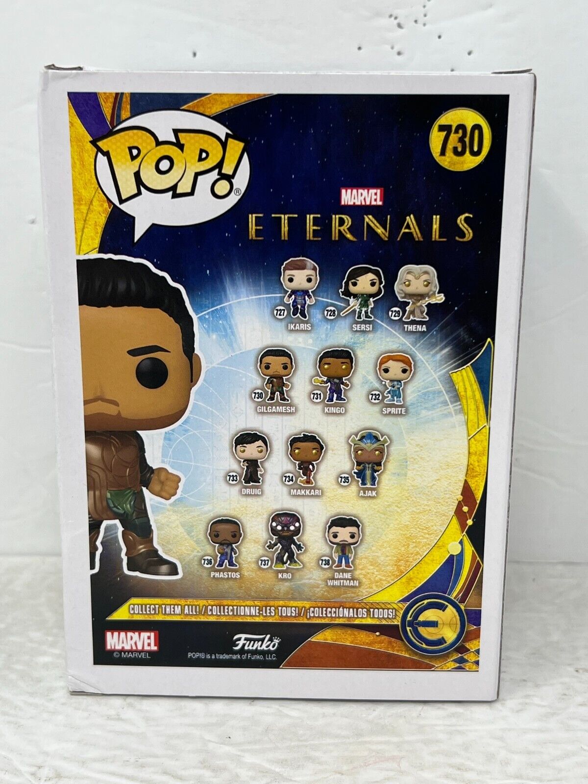 Funko Pop! Marvel Eternals #730 Gilgamesh Bobble-Head