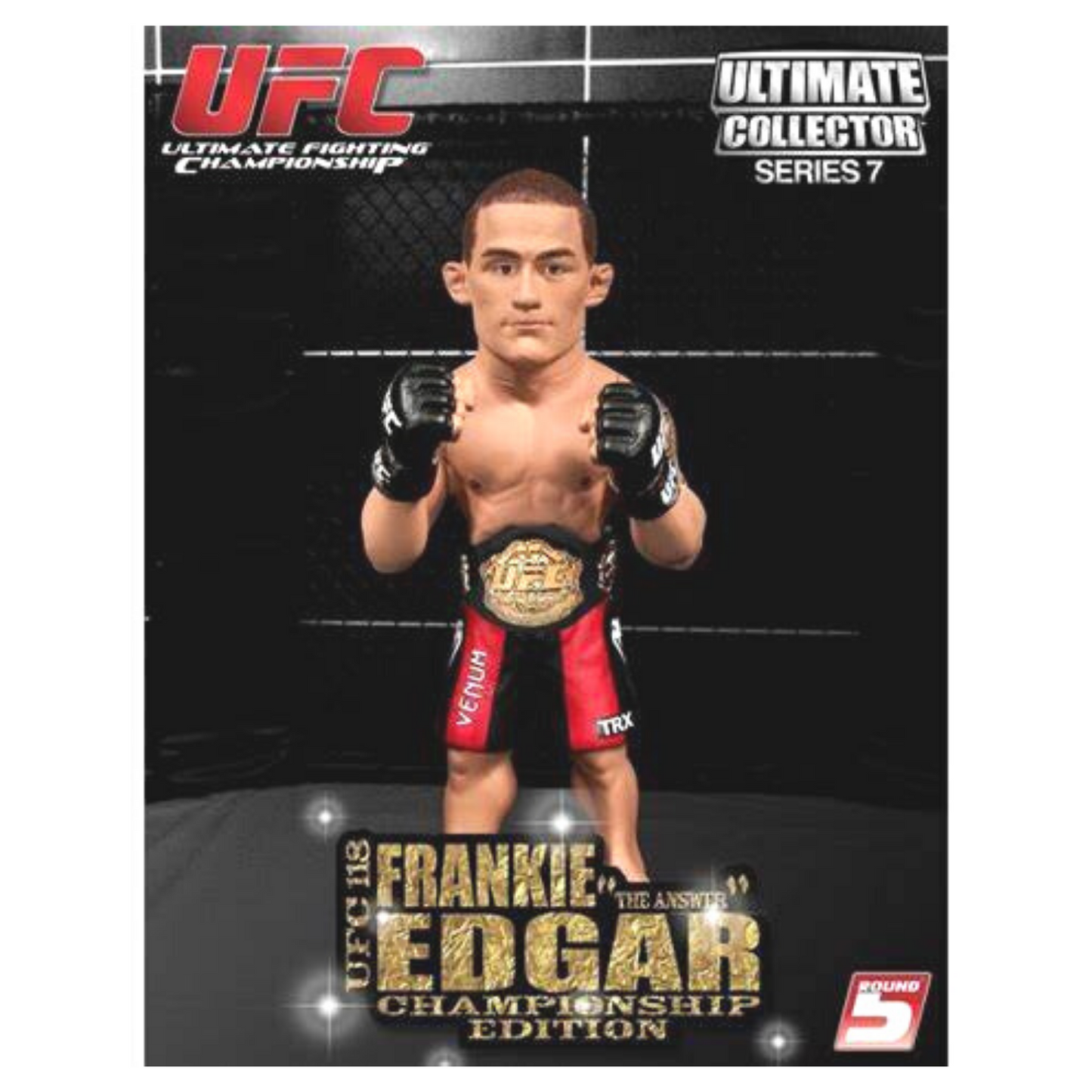 Round 5 UFC Frankie “The Answer” Edgar Ultimate Collector UFC 118 Action Figure