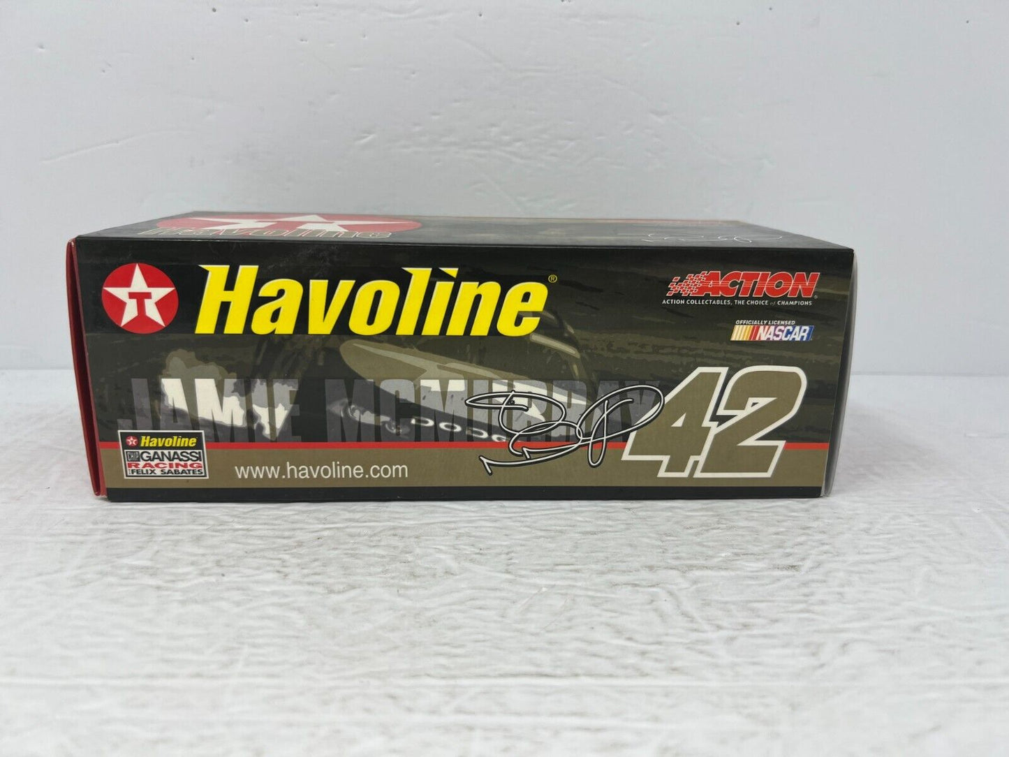 Action Nascar #42 Jamie McMurray Texaco Havoline Rising Star BANK 1:24 Diecast