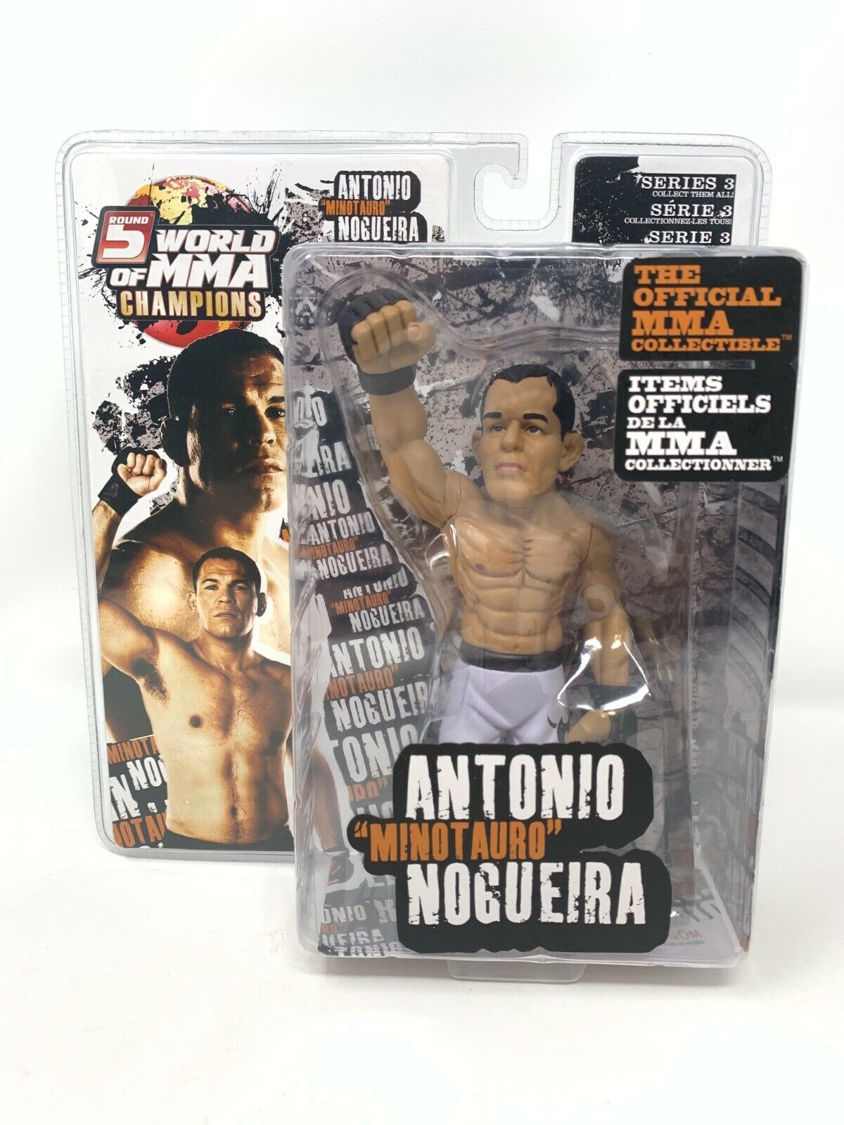 Round 5 UFC Antonio Rodrigo “Minotauro” Nogueira World of MMA Action Figure