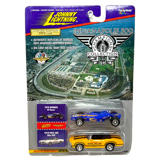 Johnny Lightning Indianapolis 500 Collection Al Unser 1970 Olds 442 1:64 Diecast