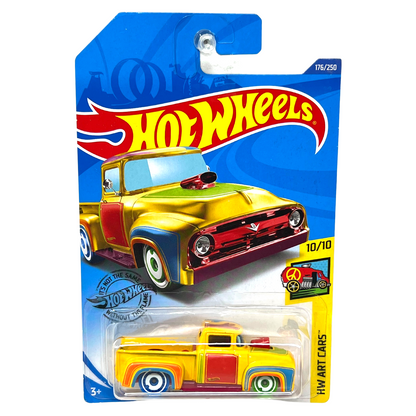 Hot Wheels Treasure Hunt HW Art Cars Custom '56 Ford Truck 1:64 Diecast