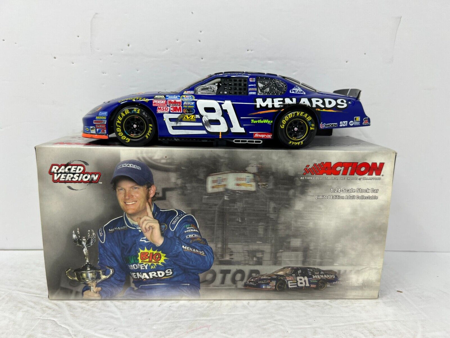 Action Nascar #81 Dale Earnhardt Jr. Menard's Bristol Win Dealers 1:24 Diecast