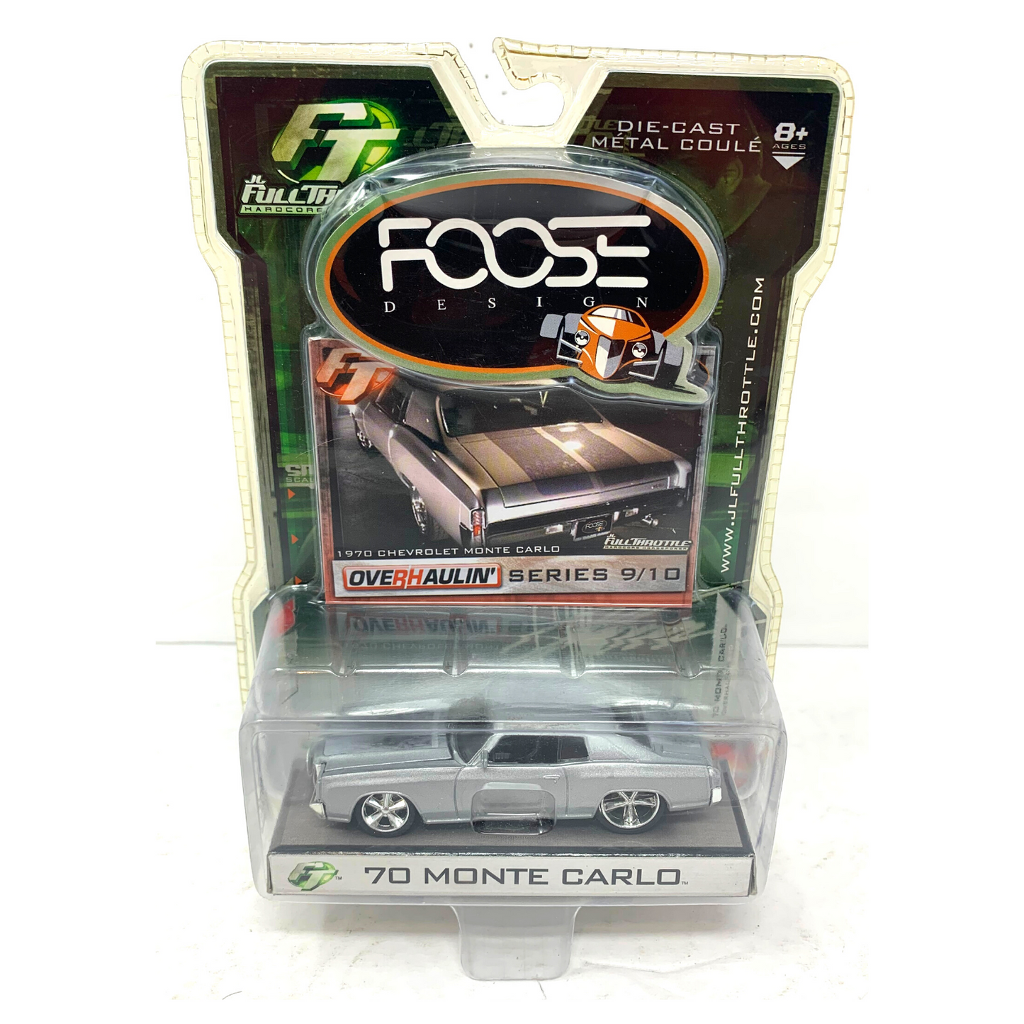 JL Full Throttle Foose Design Overhaulin' Series 1970 Monte Carlo 1:64 Diecast