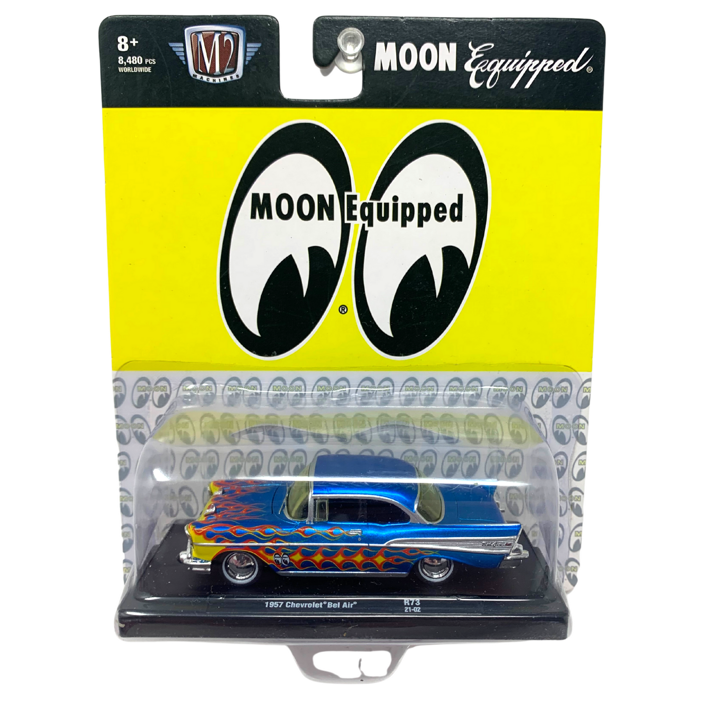 M2 Machines Moon Equipped 1957 Chevrolet Bel Air R73 1:64 Diecast