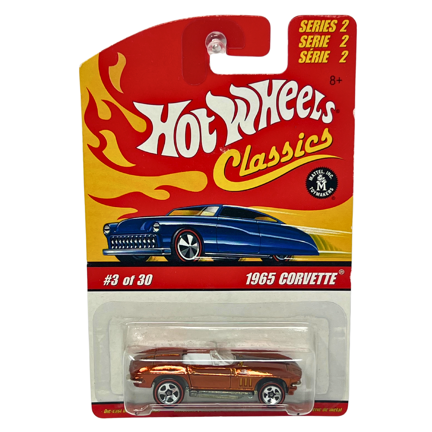 Hot Wheels Classics Series 2 1965 Corvette Muscle Car 1:64 Diecast