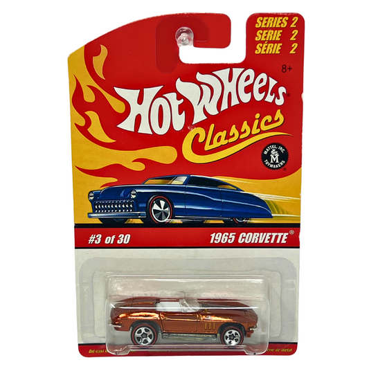Hot Wheels Classics Series 2 1965 Corvette Muscle Car 1:64 Diecast