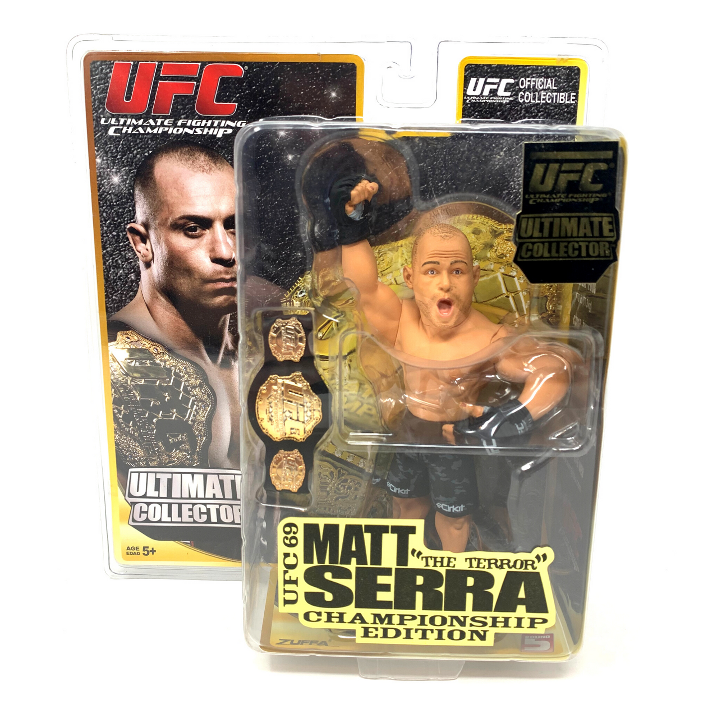 Round 5 UFC Matt “The Terror” Serra Ultimate Collector UFC 69 Action Figure