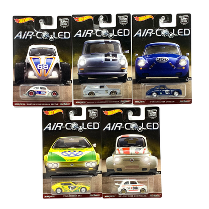 Hot Wheels AIR-COOLED 2017 Car Culture 1:64 Diecast Complete Set of 5