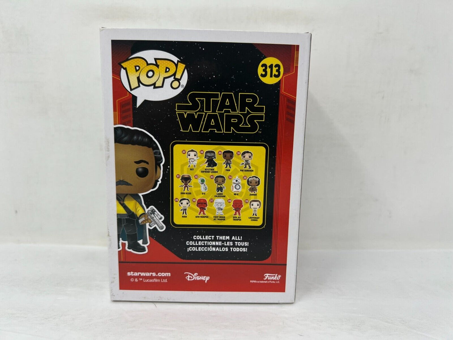 Funko Pop! Star Wars #313 Lando Calrissian Bobblehead Vaulted