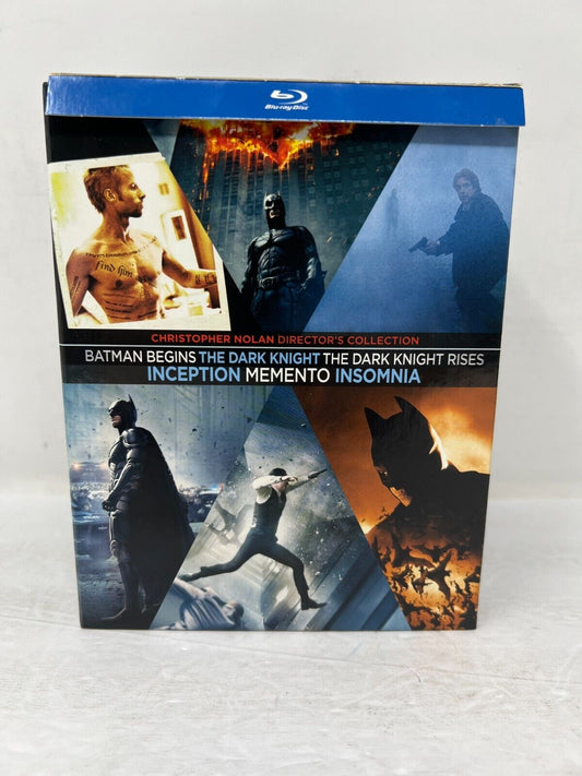 Christopher Nolan Collection (Blu-ray, 2012) Movie Boxset Good Condition!!!