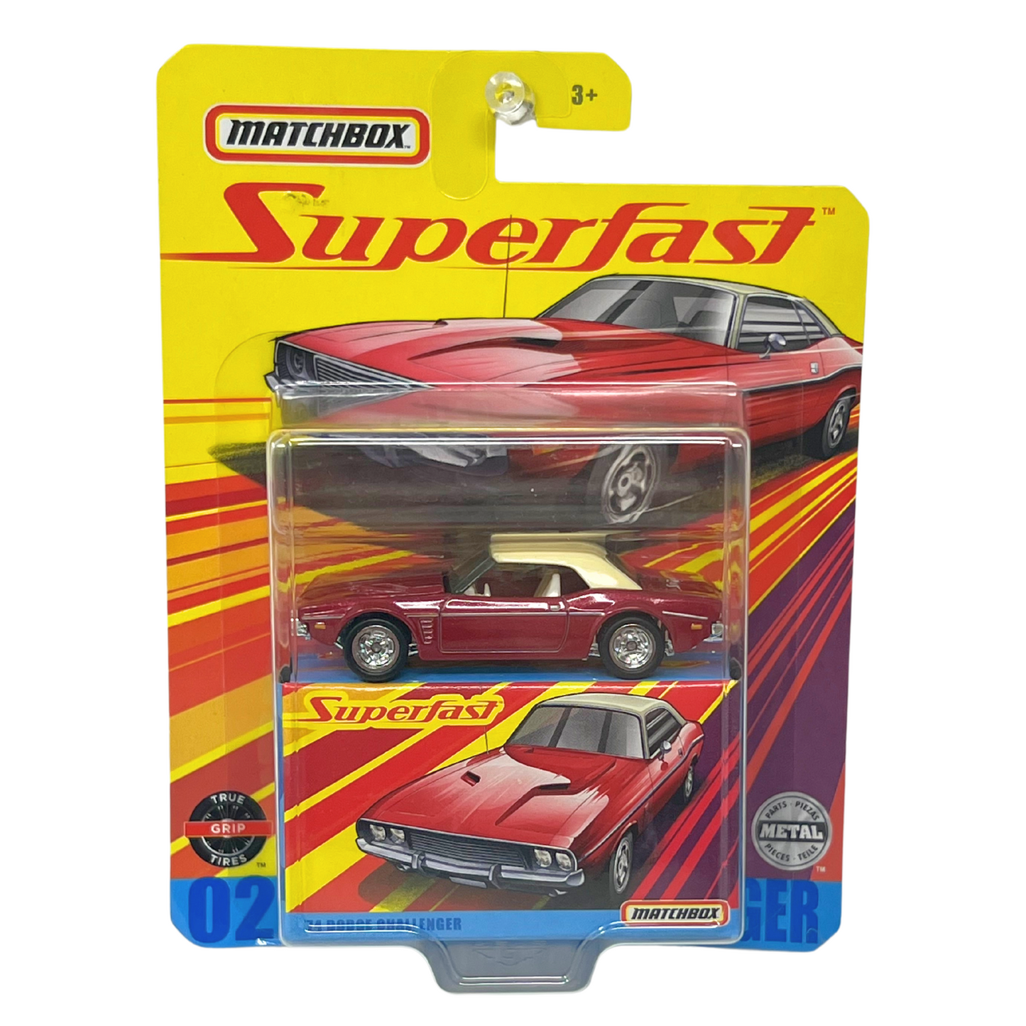 Matchbox Superfast '74 Dodge Challenger 1:64 Diecast