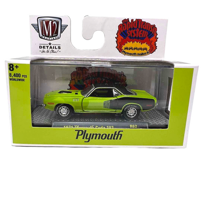 M2 Machines Plymouth 1971 Plymouth Cuda 383 R62 1:64 Diecast