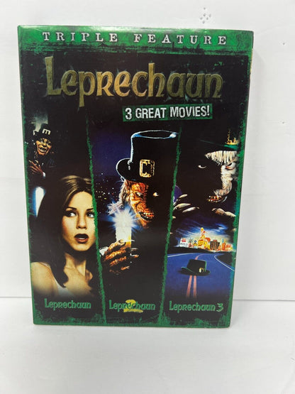 Leprechaun Triple Feature Collection (DVD, 2008) Horror Good Condition!!!