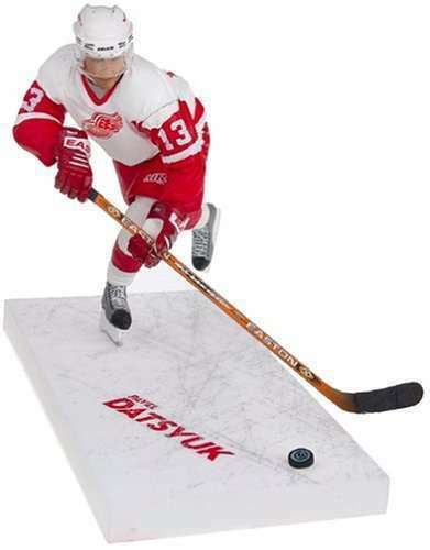 Mcfarlane NHL Pavel Datsyuk Detroit Red Wings White Jersey Series 9 Figure