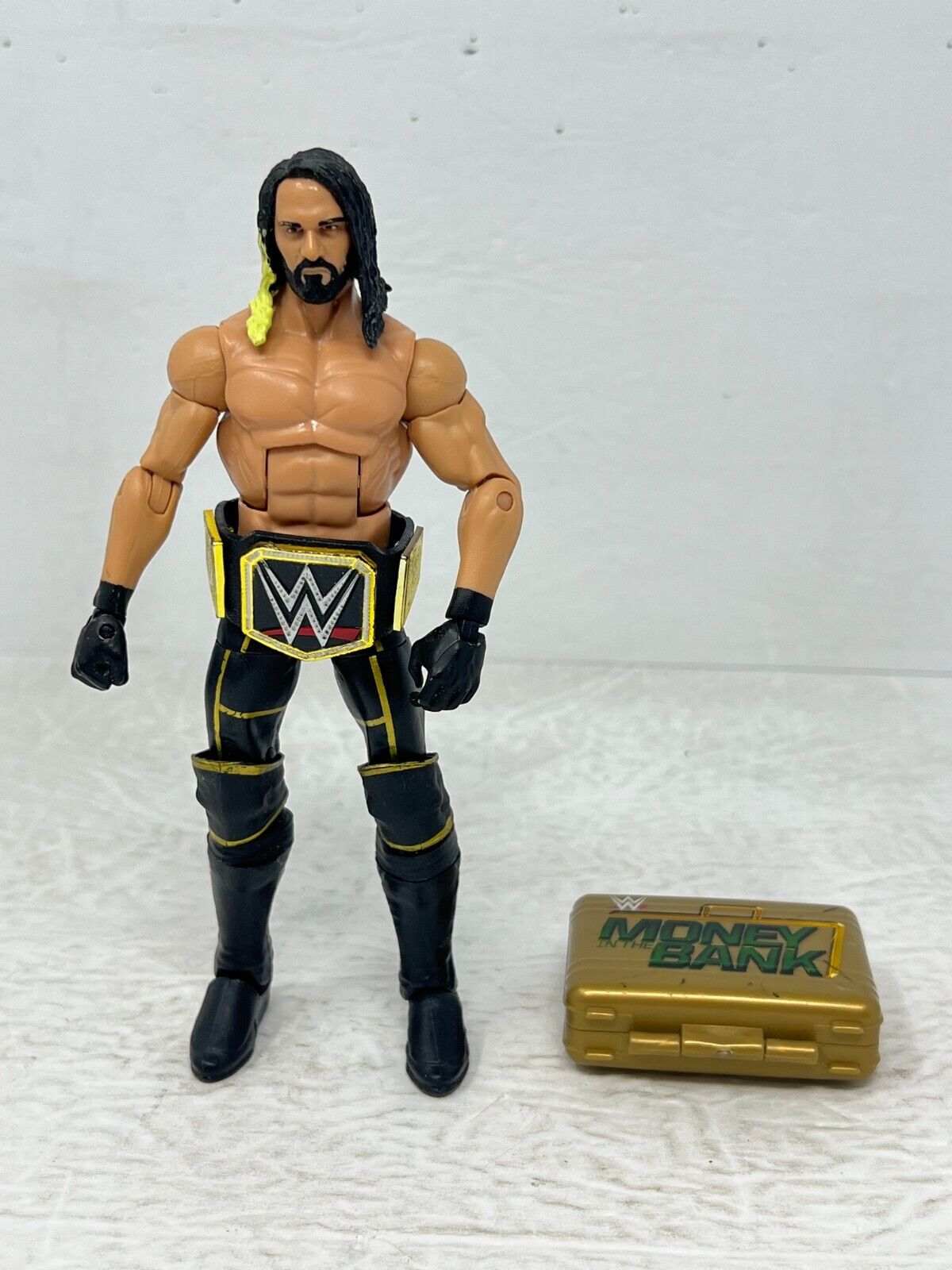 WWE Elite Collection Then Now Forever Seth Rollins Exclusive Money in the Bank