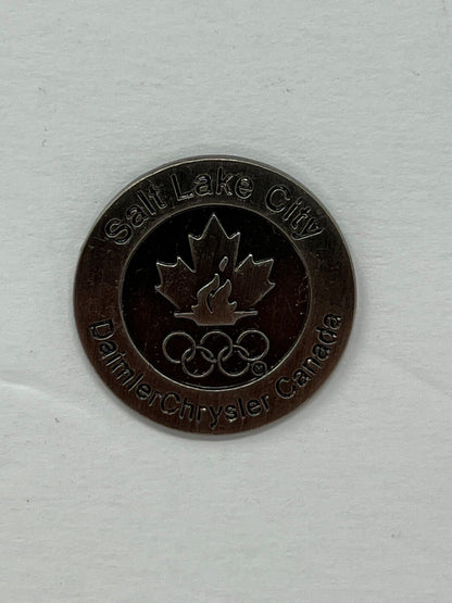 Salt Lake City 2002 Daimler-Chrysler Canada Olympics Lapel Pin
