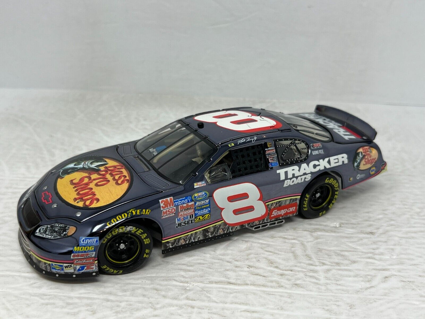 Action Nascar #8 Hank Parker Jr Remington Bass Pro 2003 Monte Carlo 1:24 Diecast