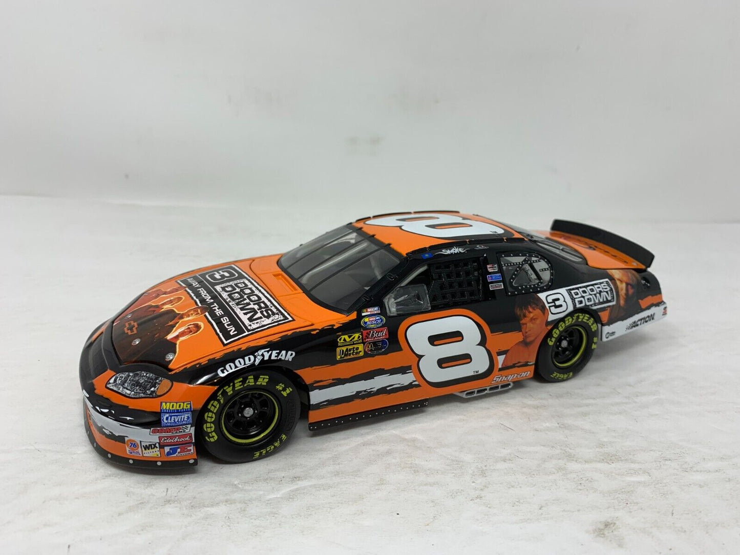 Action Nascar #8 3 Doors Down Tony Stewart 2003 Monte Carlo 1:24 Diecast