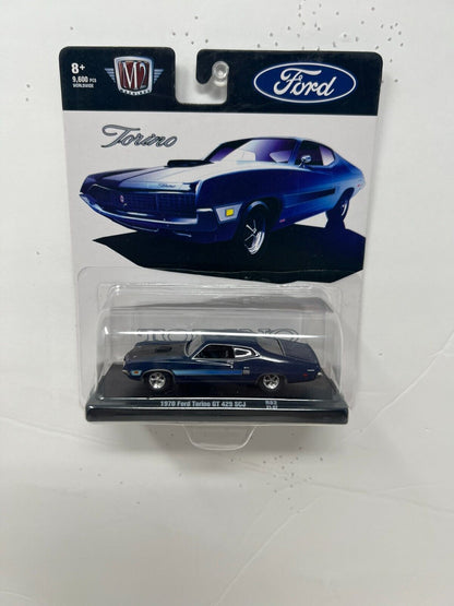 M2 Machines Ford 1970 Ford Torino GT 429 SCJ R82 1:64 Diecast