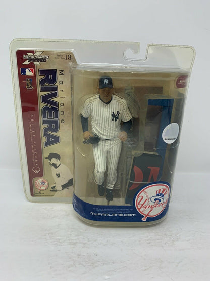 McFarlane MLB Series 18 Mariano Rivera New York Yankees White Pinstripes Jersey